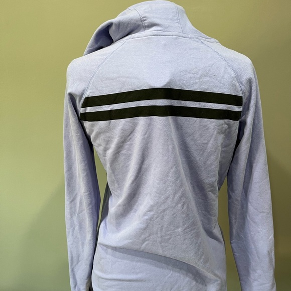 Victoria’s Secret PINK Asymmetrical Full Zip Jacket Hoodie Lavender - Picture 7 of 9